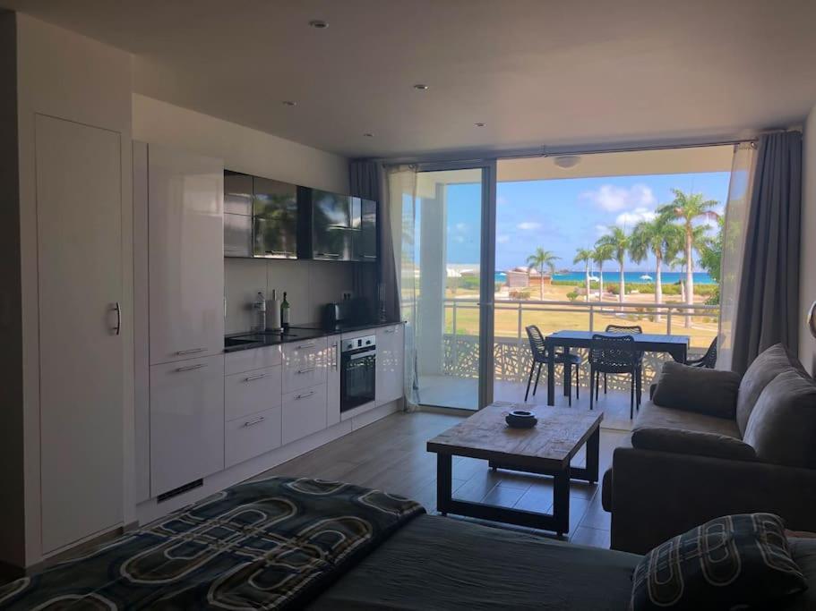 Charmant Studio Avec Vue Mer, Terrasse Anse-Marcel Extérieur photo